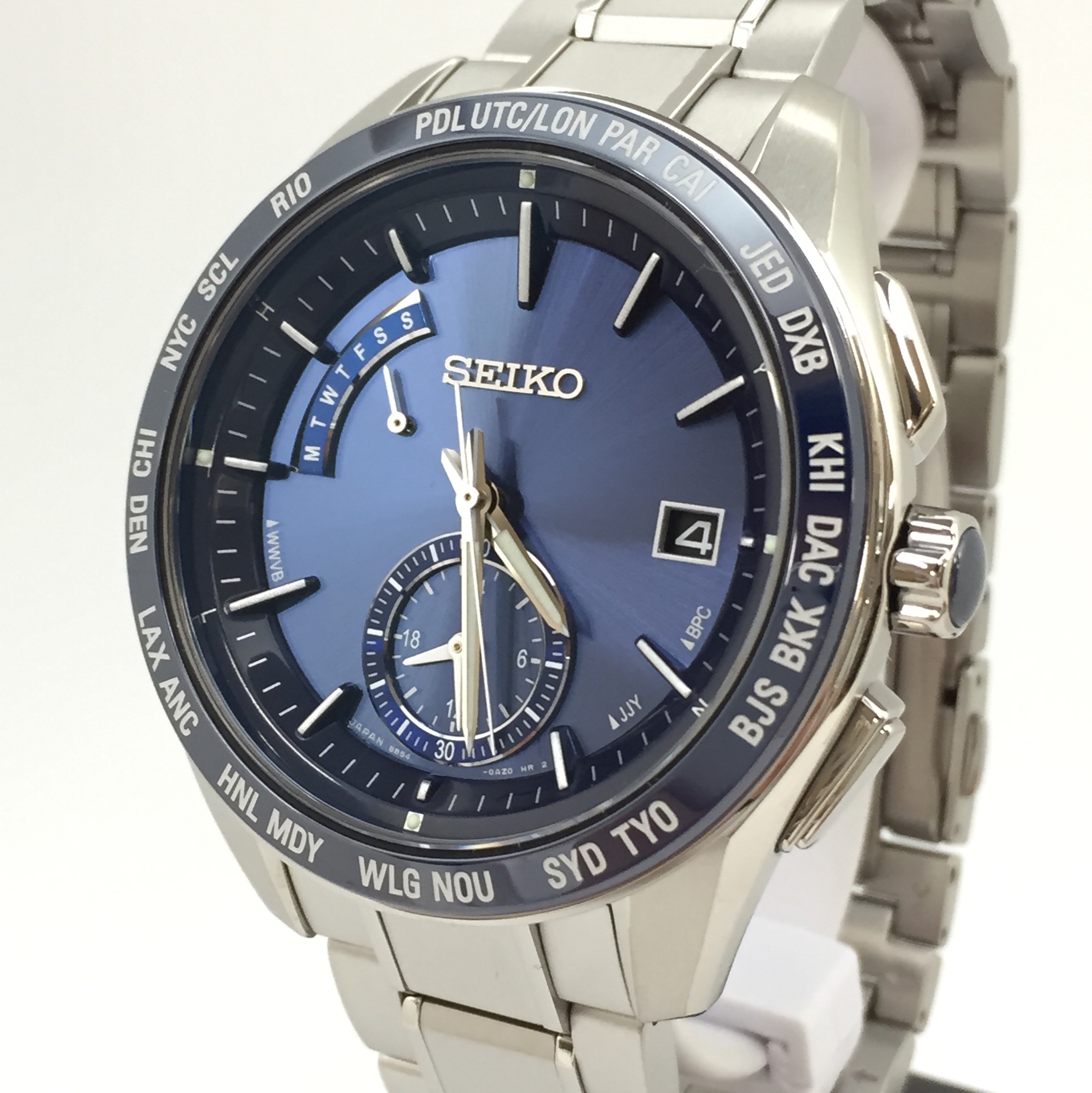 特価公式_s_cg_ad ＳＥＩＫＯ　 ブライツ 電波ソーラー SAGA143 美品 ブライツ